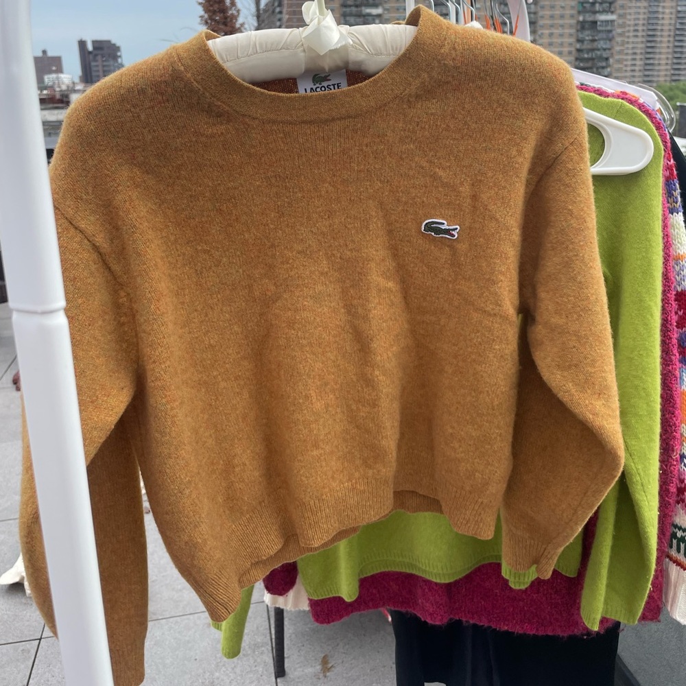 LACOSTE SWEATER- cropped